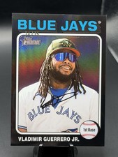 Topps Heritage 2024 Vladimir Guerrero Jr. Blue Jays Black Chrome /75