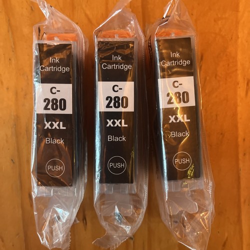 3 C-280XXL Canon Compatible Black Ink Cartridge Canon PG1-280XXL