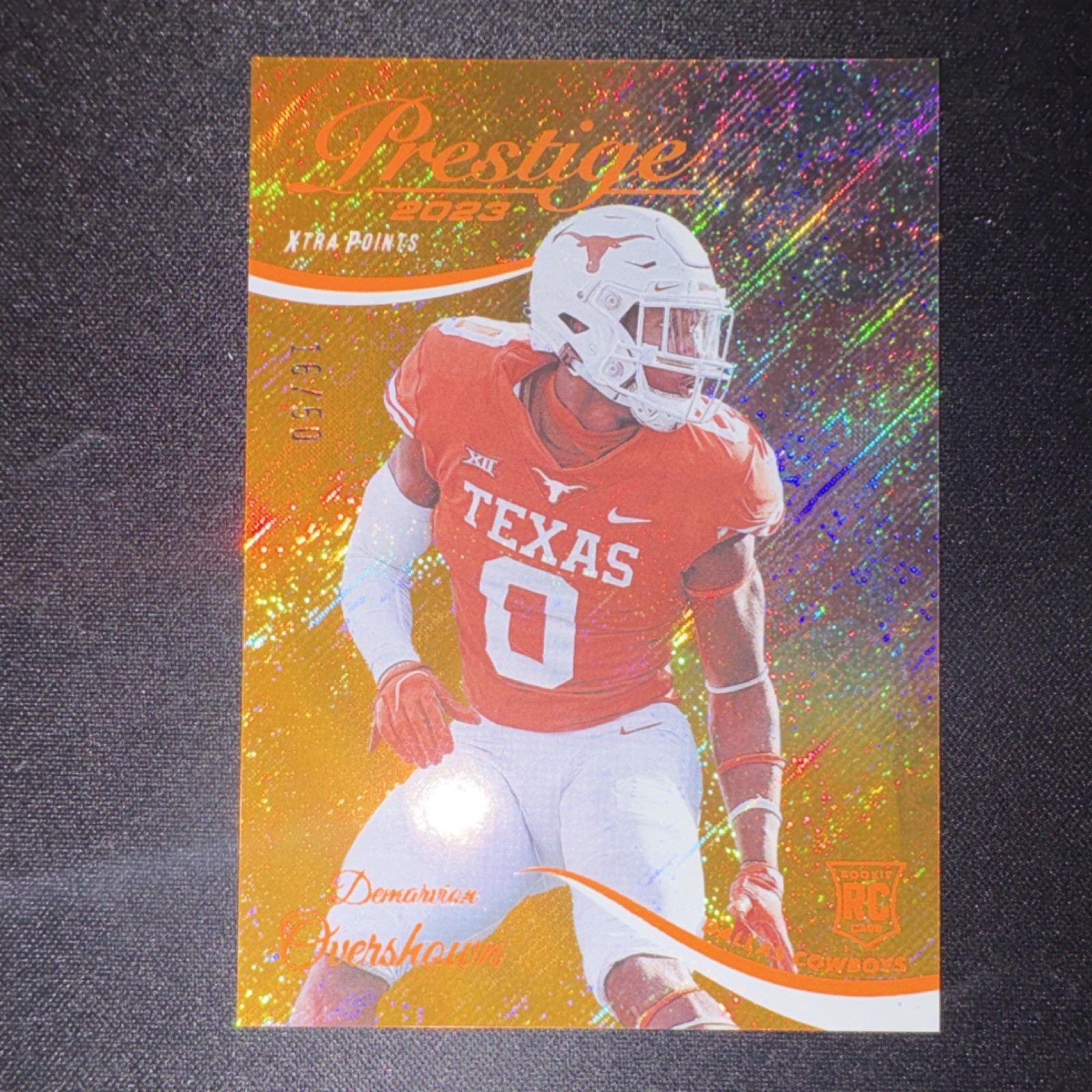 DeMarvion Overshown Panini Prestige #325 Galaxy Xtra Points