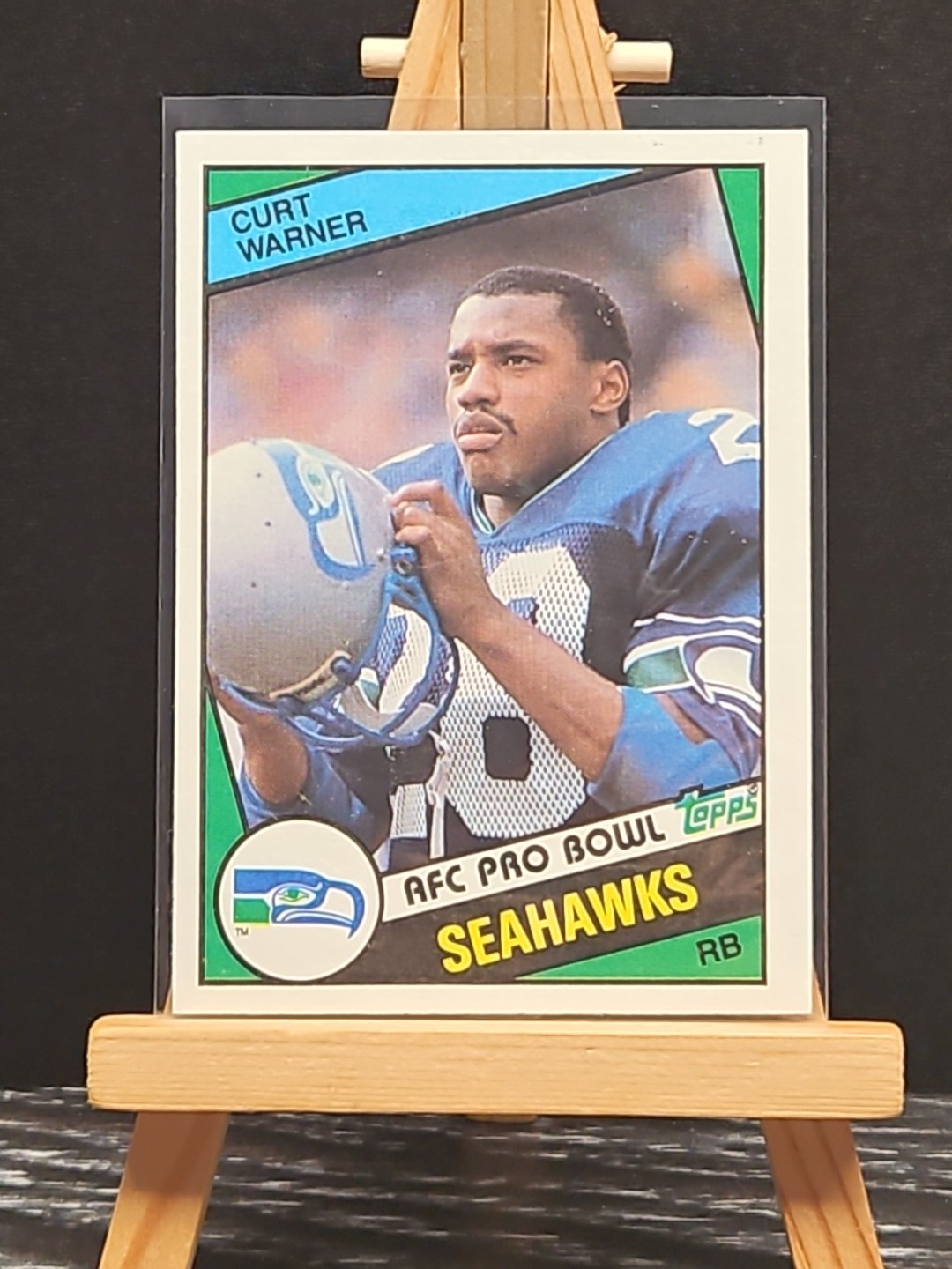 1984 Topps - Curt Warner #198 (RC)