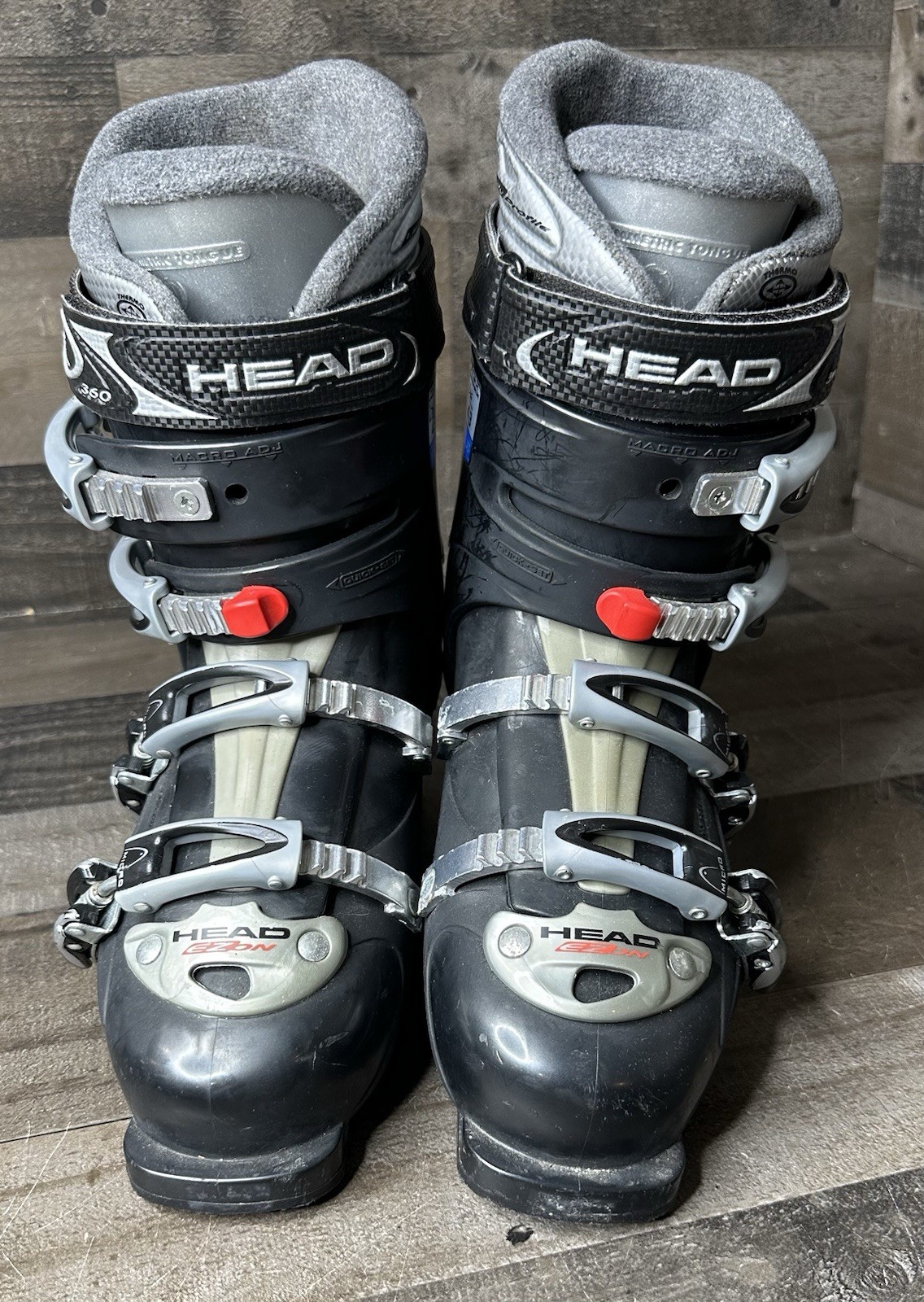 SALOMON Stivali da sci HEAD Ezbo TI da uomo taglia US 8 5 Expert Micro 4 fibbie