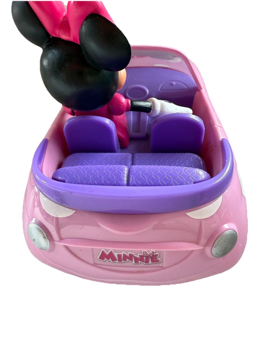Minnie's Roadster, Pink Polka Dot Plastic, Item #32944, Missing