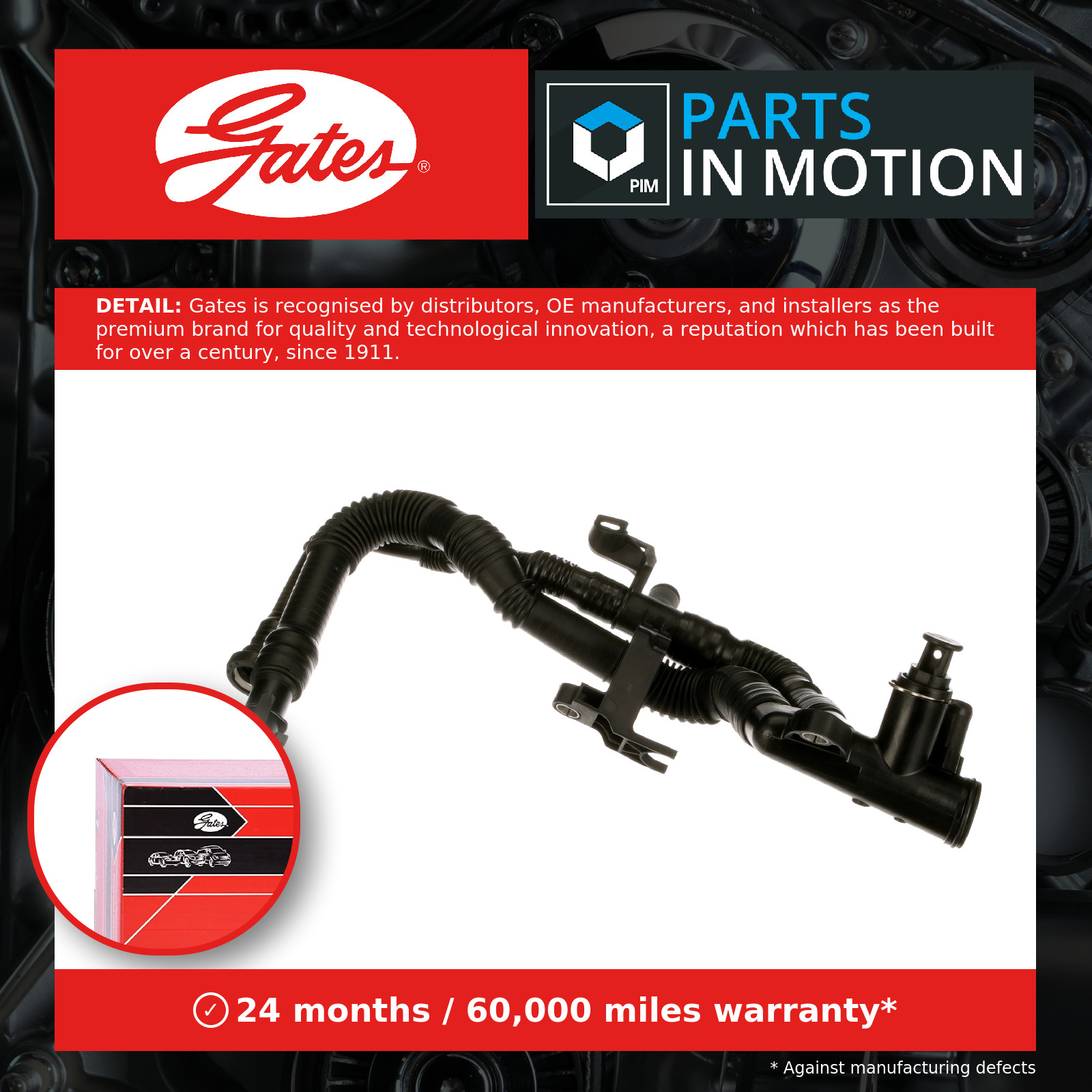 GATES 02-1730 Heater hose for CITROËN,FORD,PEUGEOT - Image 10
