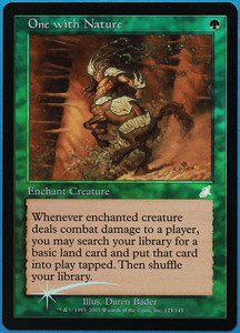 One with Nature FOIL Scourge NM Green Uncommon MAGIC CARD (ID# 500404) ABUGames