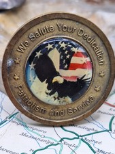 US Army Military Coin Nato Pioneer Service Since 1932 Patriotism and Service