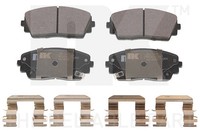 Bremsbelagsatz Scheibenbremse NK 223524 FüR TA Picanto KIA 2 Fuel LPG