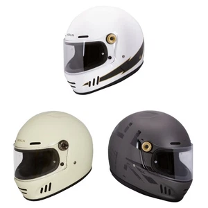 Merlin Motorcycle Helmet Revival Vintage Full Face Retro Classic Motorbike