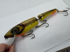 10” Clarkey Buck Shimmey Jointed Goldie Crankbait Jerkbait Trolling Musky Lure