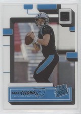 2022 Panini Clearly Donruss Rated Rookie Matt Corral #54 10yo