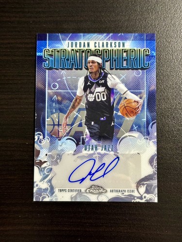2025 Topps Chrome Jordan Clarkson Refractors (RAW)