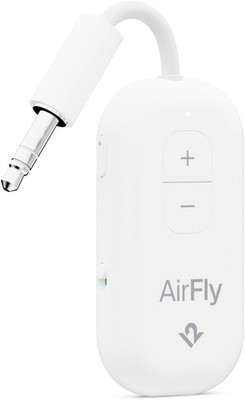 Zwölf South AirFly Pro 2 Bluetooth 5.0 Sender/Empfänger für Fernseher/Flugzeug... 