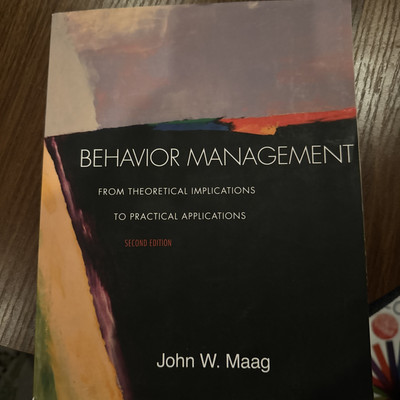 Behavior Management : From Theoretical Implications to Practical Applications...