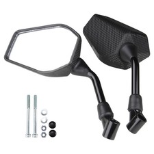 Mirrors Pair Carbon Look for Peugeot Speedfight 2 50 Ludix ll Jet Force