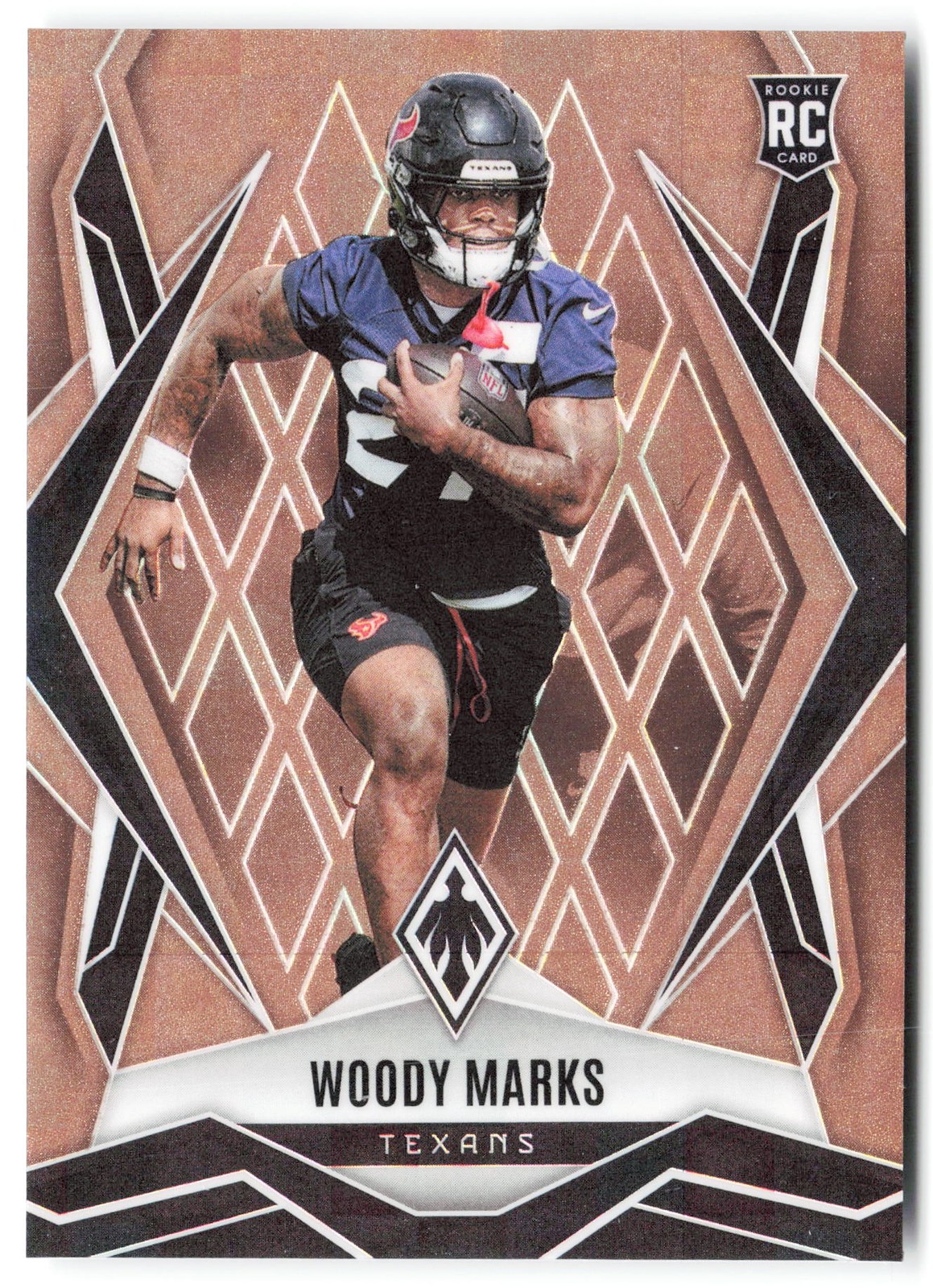2025 Panini Phoenix #236 Woody Marks Bronze Pandora Prizm #/125
