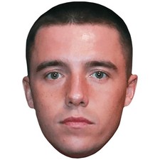 Nick Ball Buzz Celebrity Mask, Flat Card Face, Fancy Dress Mask