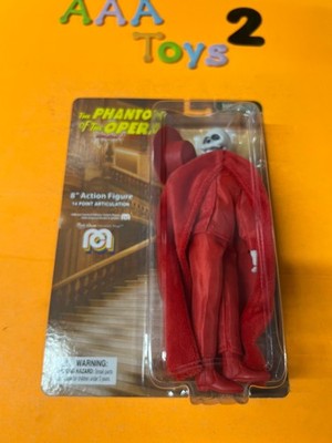 MEGO Horror Series Phantom of the Opera 8'' Action Figure MOC Masque of Red Death
