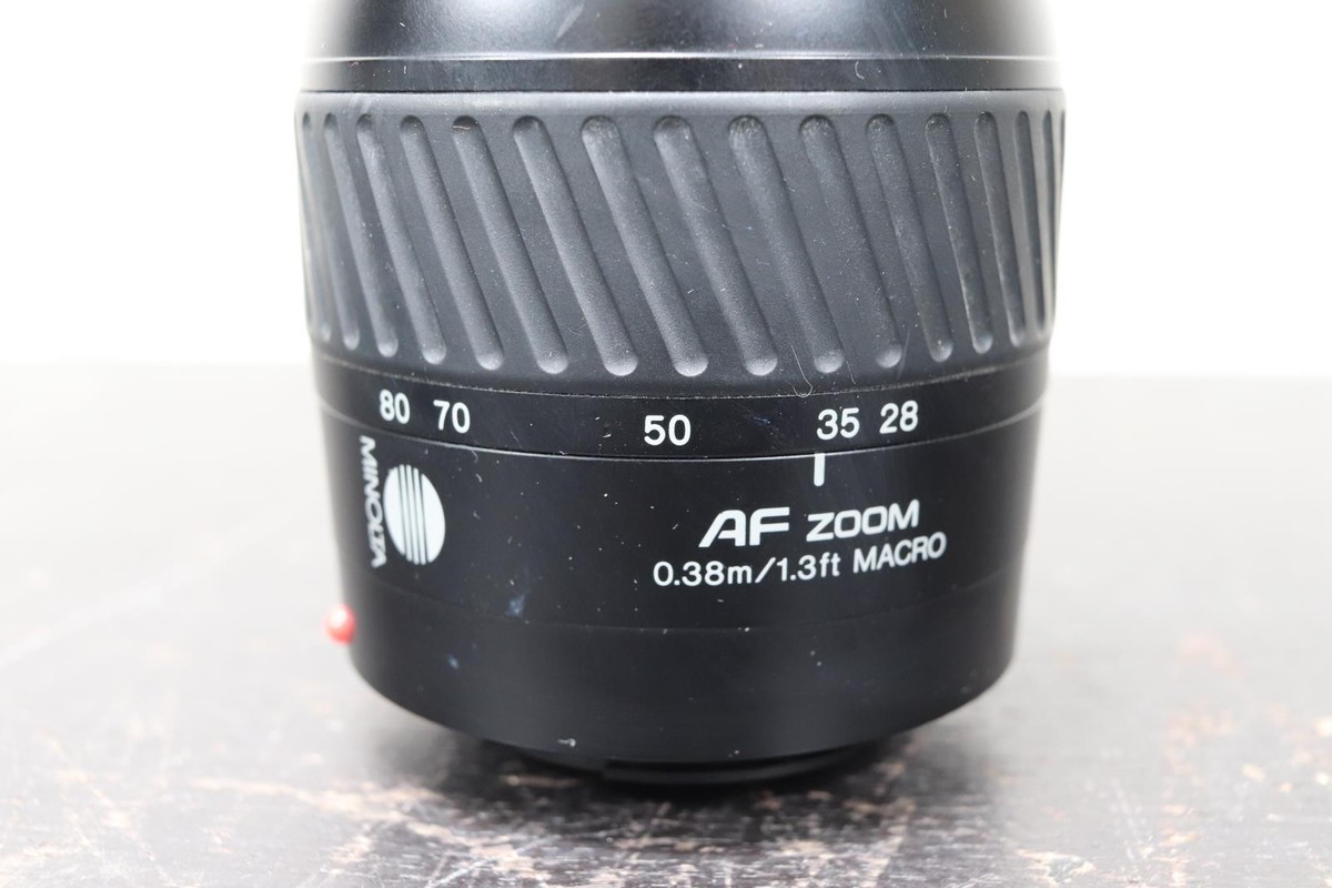 Objectif Photo Minolta AF 28-80mm F/3.5-5.6 - Zoom Pour Monture Minolta - Occasion
