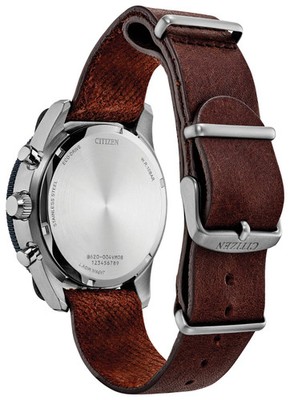 Citizen Men's Terra Force Chronograph Date Brown Eco-Drive Watch