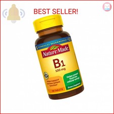Nature Made Vitamin B1 100 mg, Dietary Supplement for Energy Metabolism Support,