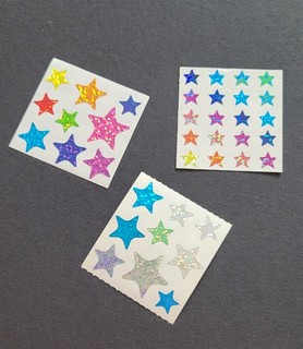 Sandylion Stickers 90s Original Sheet Glitter