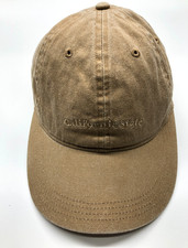 California State H M Baseball Cap Light Brown Tan Sz 8-14 Kids OSFM Strapback