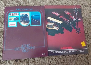 VINTAGE 1980 1982 LIONEL ELECTRIC TRAINS CATALOG