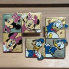 Disney Pin Trading 2007 Minnie Mouse & Donald Duck Glitter Pin Set — photo 2