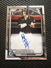 2024 Bowman - Chrome Prospect Autographs Rikuu Nishida #CPA-RN (AU, RC)