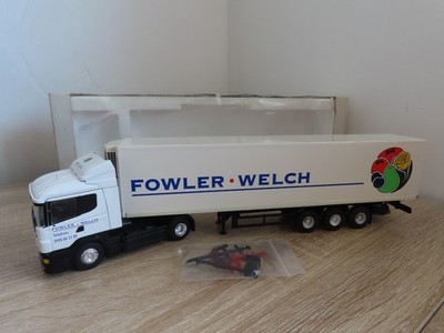 Eligor Scania 144L 530 Fowler & Welch Livery, LKW Diecast Modell im Maßstab 1:43