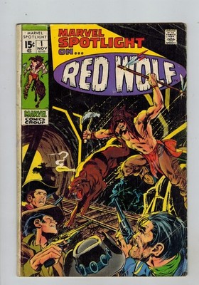 Marvel Spotlight (1971) #   1 (3.0-GVG) (396196) Red Wolf, Neal Adams cover 1971