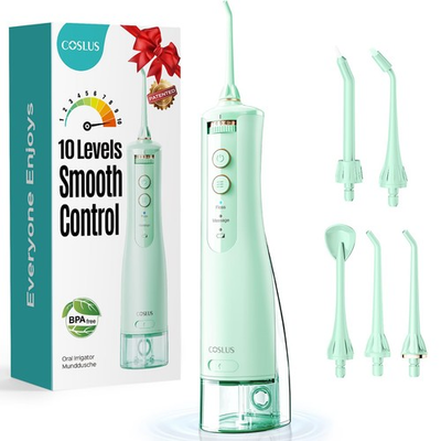 #ad #ad Portable Water Flosser for Teeth: 10 Pressure Settings Professional Water Den... $39.29