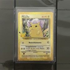 Pikachu 58/102 Base Set 1999 ITA Olografico Mitsuhiro Arita 30th Anniversario 