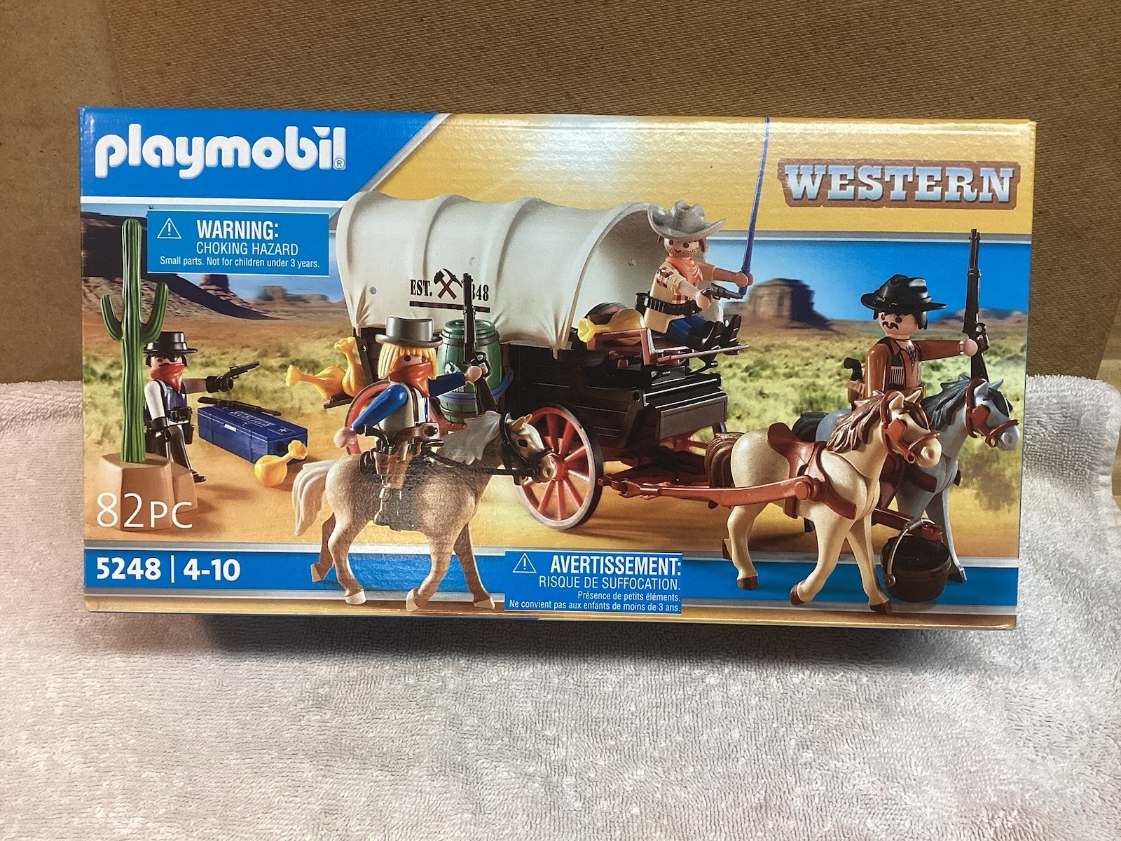 Playmobil Western Bank Bandits Retired Playmobil 5248 Covered
