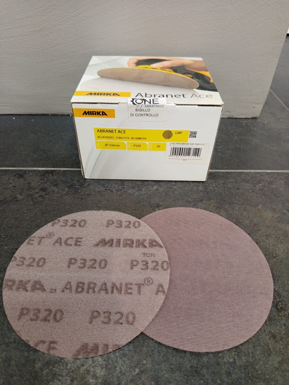 Mirka Abranet Ace 150mm P320 Ceramico | Performance Industriale