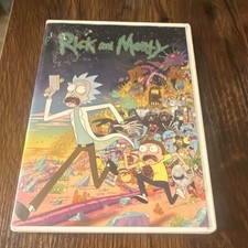 Rick and Morty Season 1 DVD 2-Disc Cartoon Network Tall Case 2014 Animation