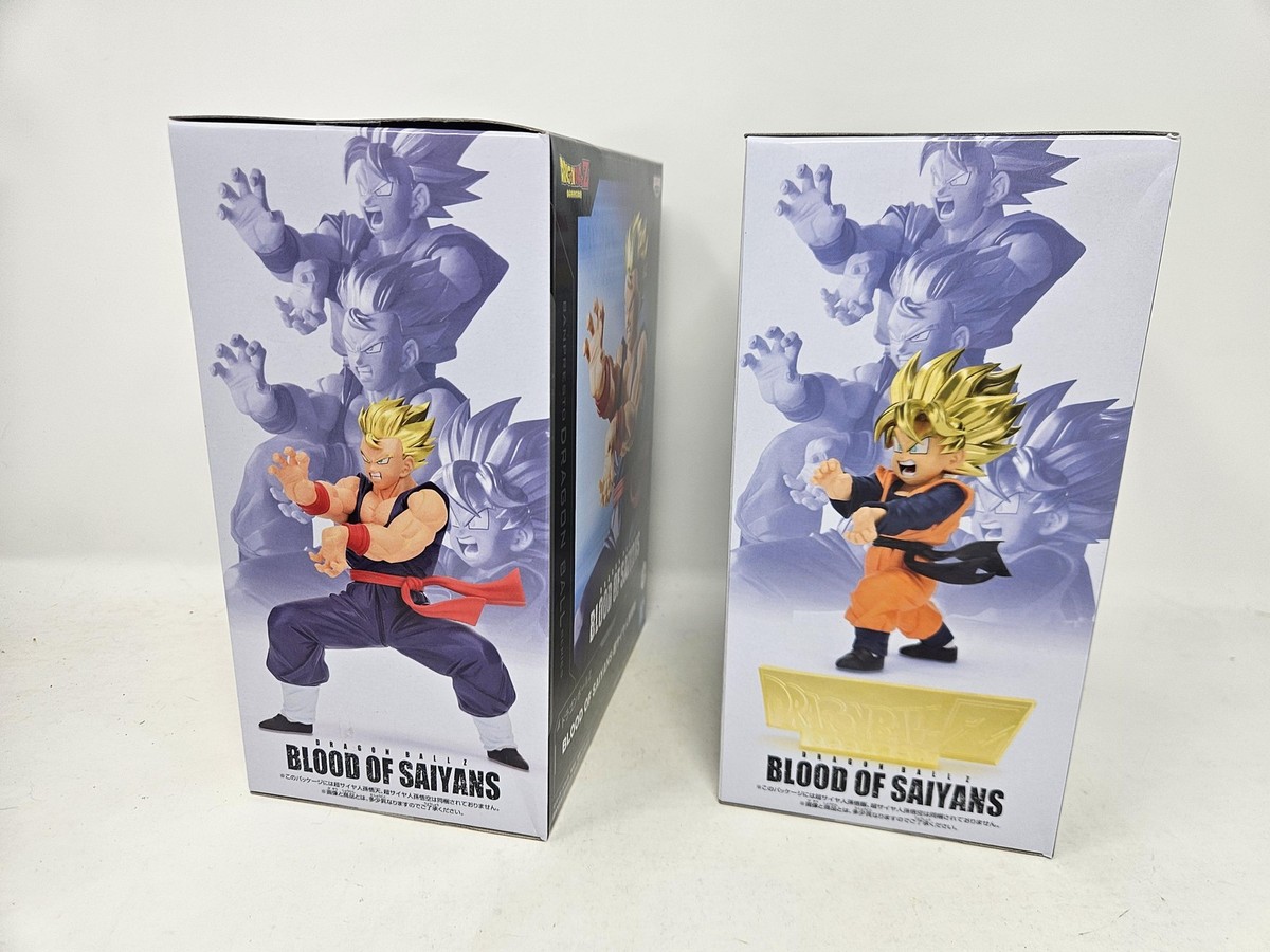 Dragon Ball Z Banpresto Blood Of Saiyans Gohan Goten Figure Set Of