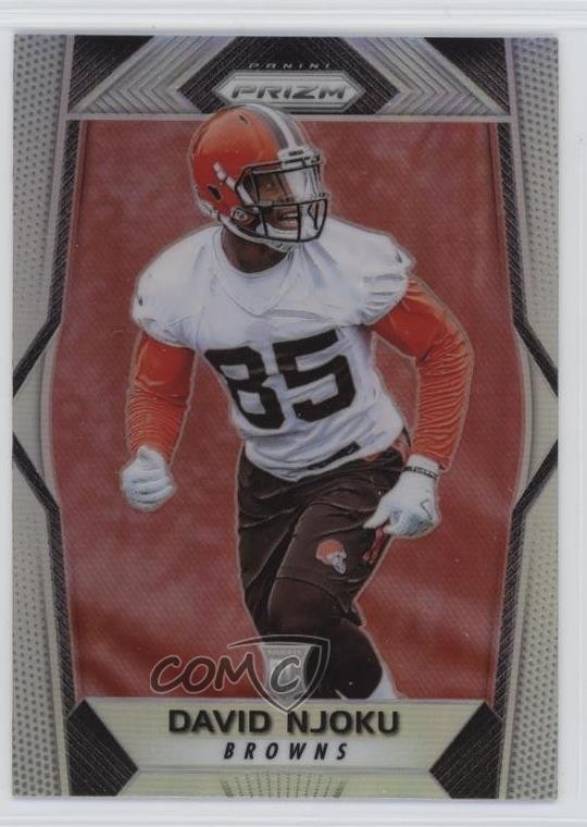 2017 Panini Prizm Rookies Silver Prizm David Njoku #201 1t44