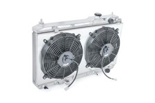 Yonaka 96-01 Honda CR-V Aluminum Performance Radiator + Fans 2.0L RD1 RD2 RD3