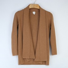 J. CREW SCHOOLBOY SWEATER BLAZER CHELSEA OPEN FRONT CARDIGAN PETITE MEDIUM