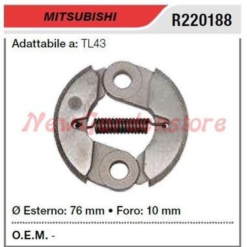 Kupplung Mitsubishi Heckenschneider TL43 R220188-image
