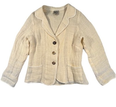 La Bottega di Brunella Linen Knit Italian Cardigan . XS. Directly from Italy.  