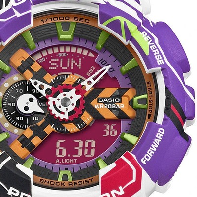 CASIO G-SHOCK Evangelion 30th Anniv. Collaboration Model GA