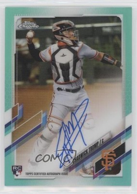 2021 Topps Chrome Rookie Aqua Refractor /199 Chadwick Tromp #RA-CT Auto RC f4o