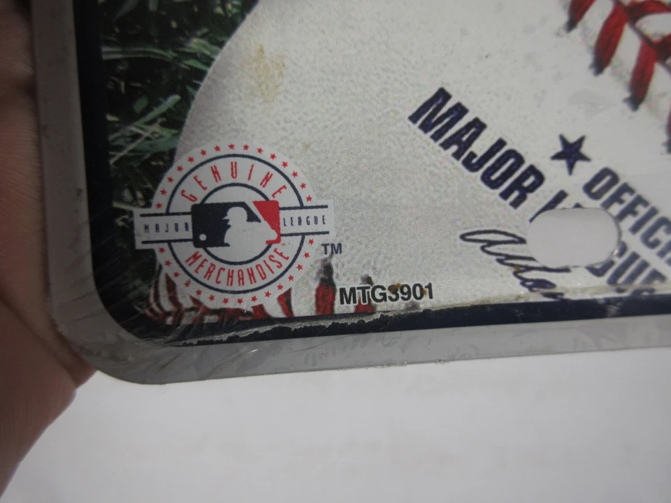 2010 Rico MLB Baseball Boston Red Sox metal novelty car auto license plate tag - Image 3 of 4