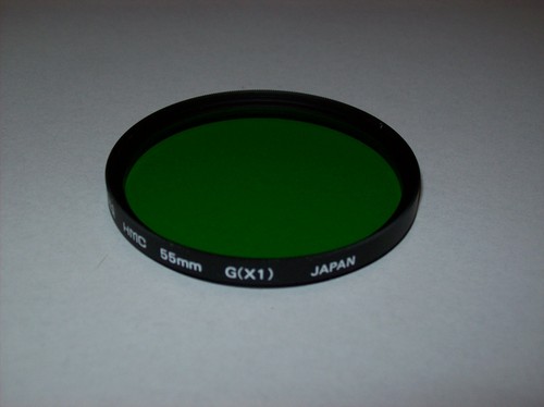 OLD NEW STOCK HOYA HMC 55MM X1 GREEN SCREW IN FILTER WITH CASE AND BOX - Picture 4 of 5