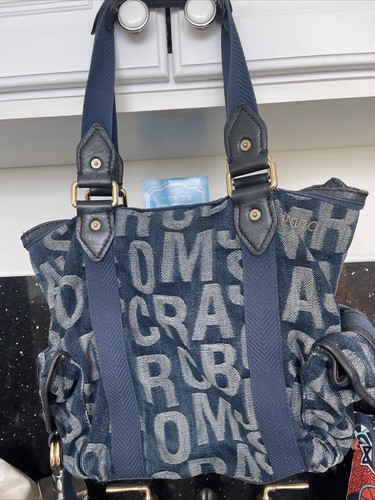 JEAN TOTE HANDBAG PURSE Orig 