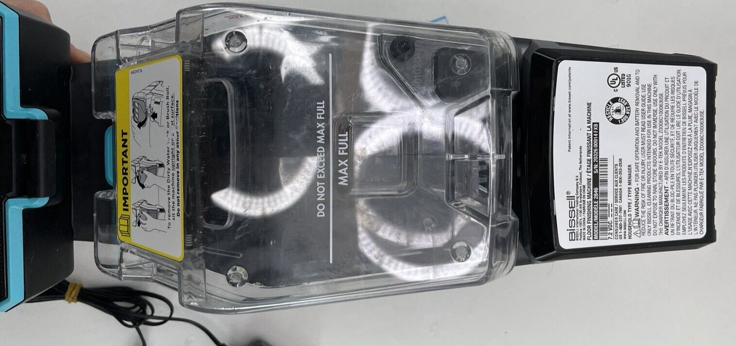 Bissell Pet Stain Eraser PowerBrush Portable 7.2V Cordless Carpet