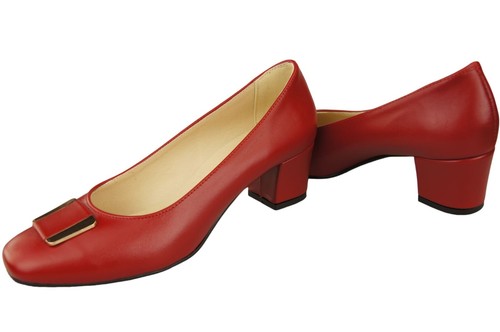 Zapatos de salón de cuero natural 187 ElitaBut - Imagen 97 de 113