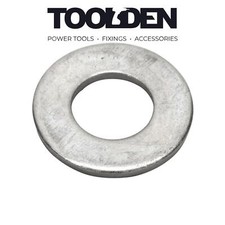 Sealey FWC1228 Flat Washer M12 x 28mm Form C BS 4320 Pack of 100