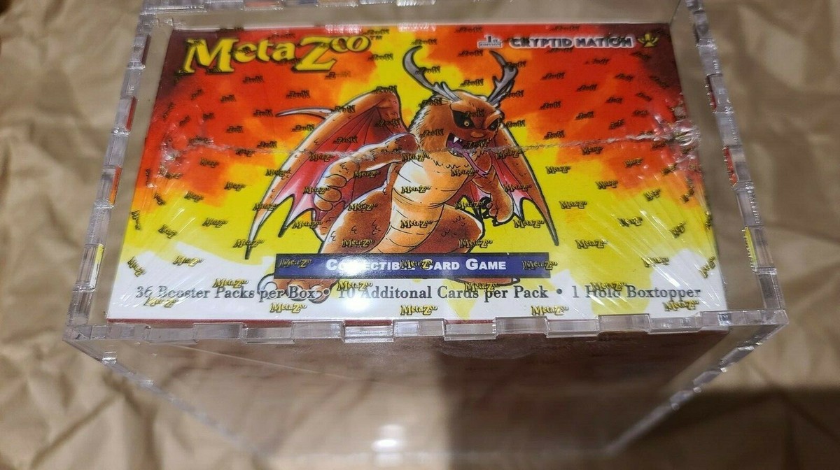 Metazoo 1st Edition Booster Box NEW Factory Sealed in Custom Acrylic Case | eBay Metazoo 1st Edition Booster Box NEW Factory Sealed in Custom Acrylic Case | eBay